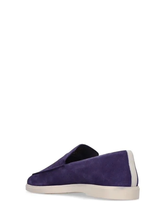 Frescobol Carioca   Miguel suede loafers 