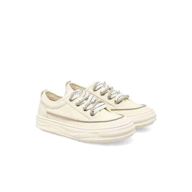 Front Lace-up Sports Casual Canvas Shoes