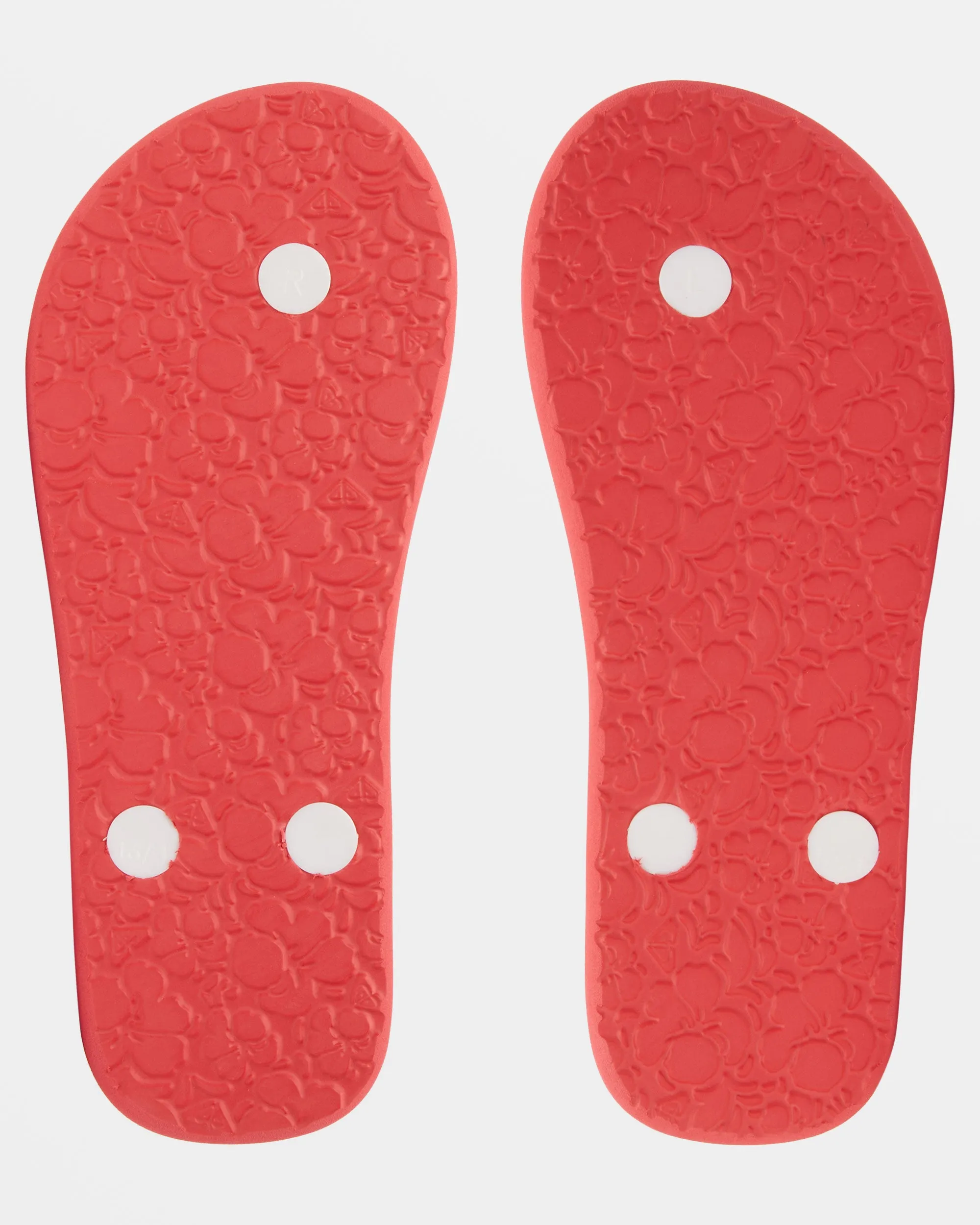 Girls 4-16 Pebbles Sandals - Athletic Red/White