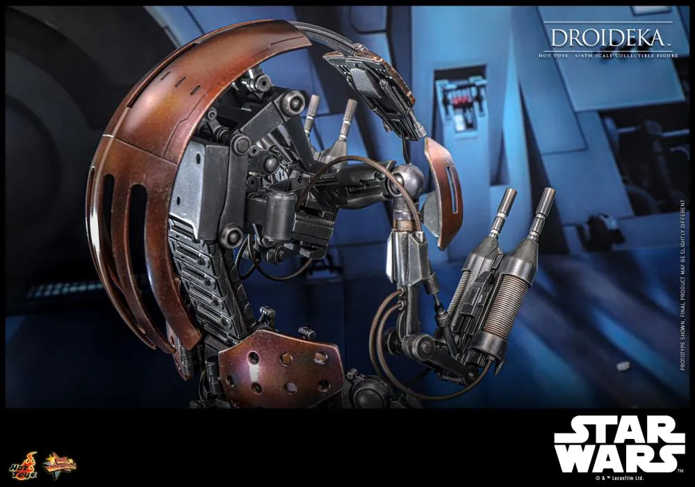 HOT TOYS STAR WARS: THE PHANTOM MENACE - 1/6TH SCALE DROIDEKA COLLECTIBLE FIGURE - MMS755