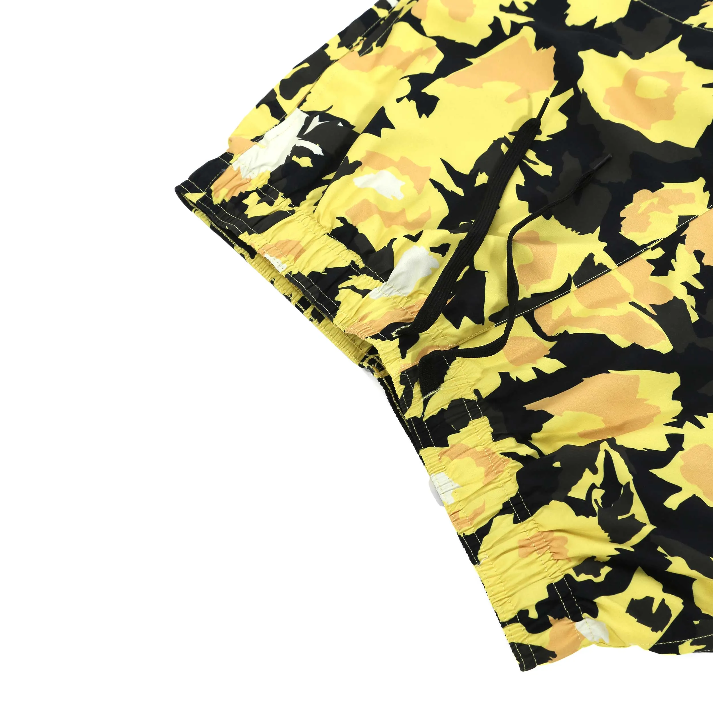 HUGO Memo Swim Short in Yellow