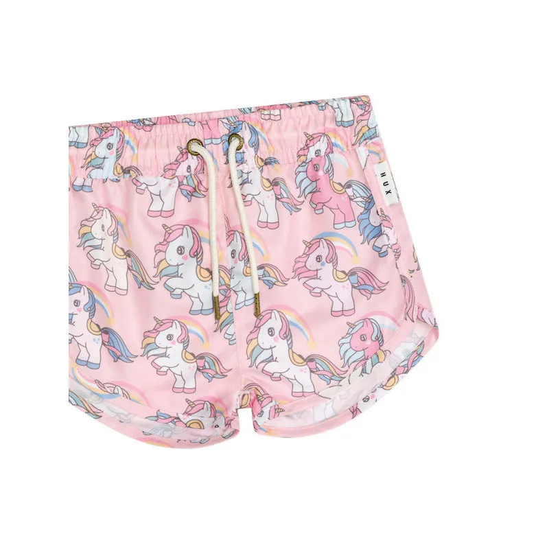 Huxbaby Rainbow Unicorn Swim Short