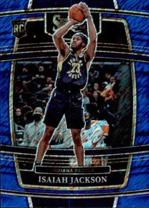 Isaiah Jackson, RC, Concourse Shimmer Prizm, 2021-22 Panini Select Basketball NBA