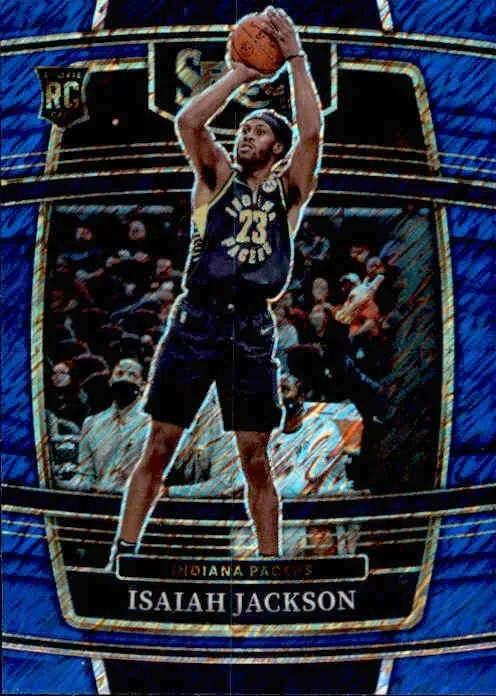 Isaiah Jackson, RC, Concourse Shimmer Prizm, 2021-22 Panini Select Basketball NBA