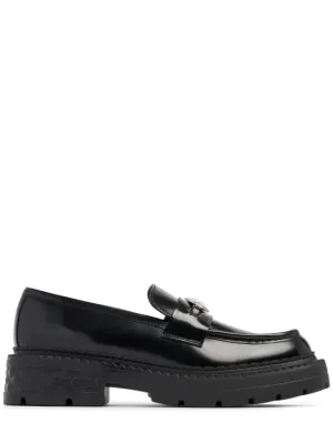 Jimmy Choo   20mm Marlow leather loafers 