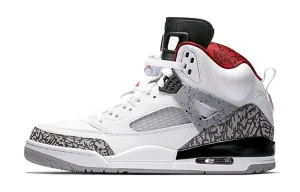 Jordan Spizike Vintage Basketball Sneakers 317321-122, White/Grey