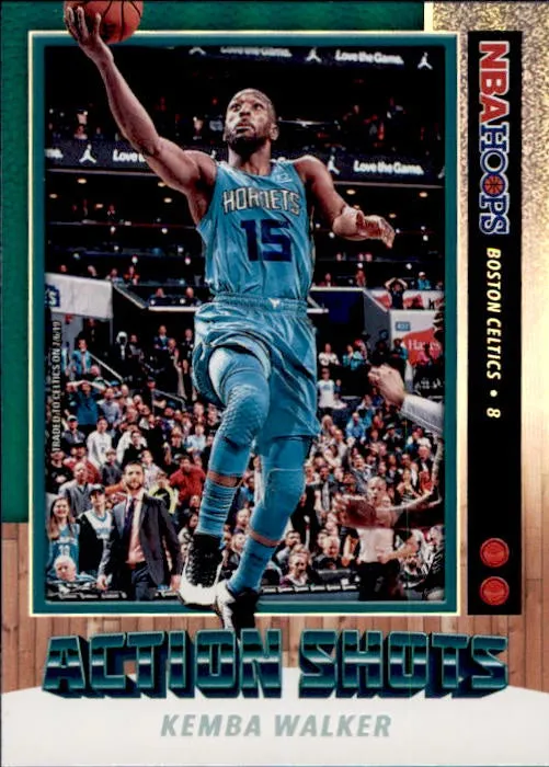 Kemba Walker, Action Shots, 2019-20 Panini Hoops Basketball NBA