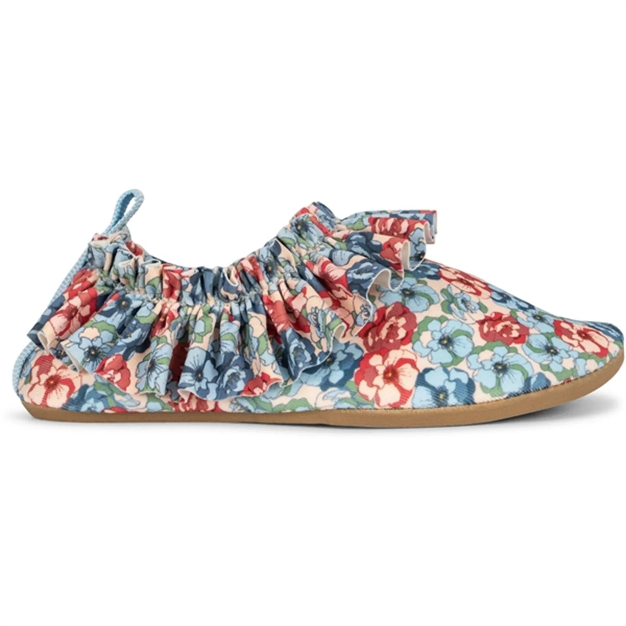 Konges Sløjd Manuca Frill Swim Shoes Rosie Blue