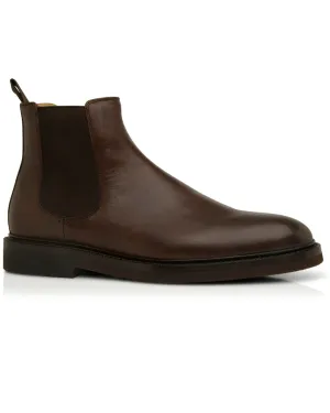 Leather Chelsea Boot in Espresso