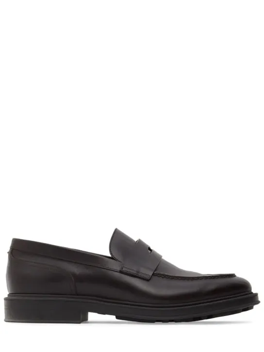 Loro Piana   Travis leather loafers 