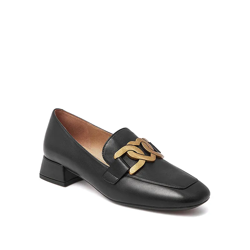 Low Heel Loafers