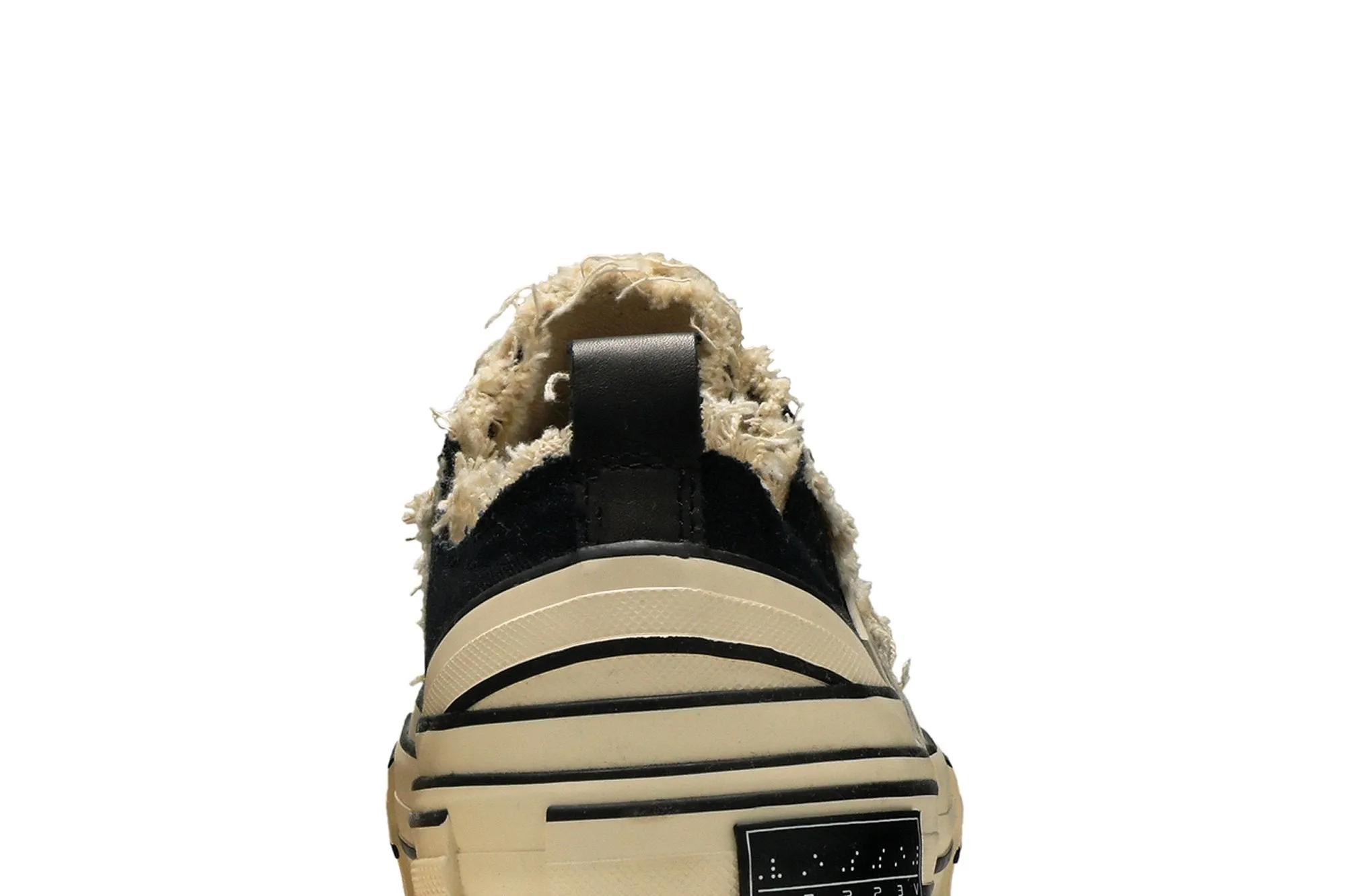 Low-top sneakers xVESSEL x Yohji Yamamoto Wmns Patchwork Platform Low, black