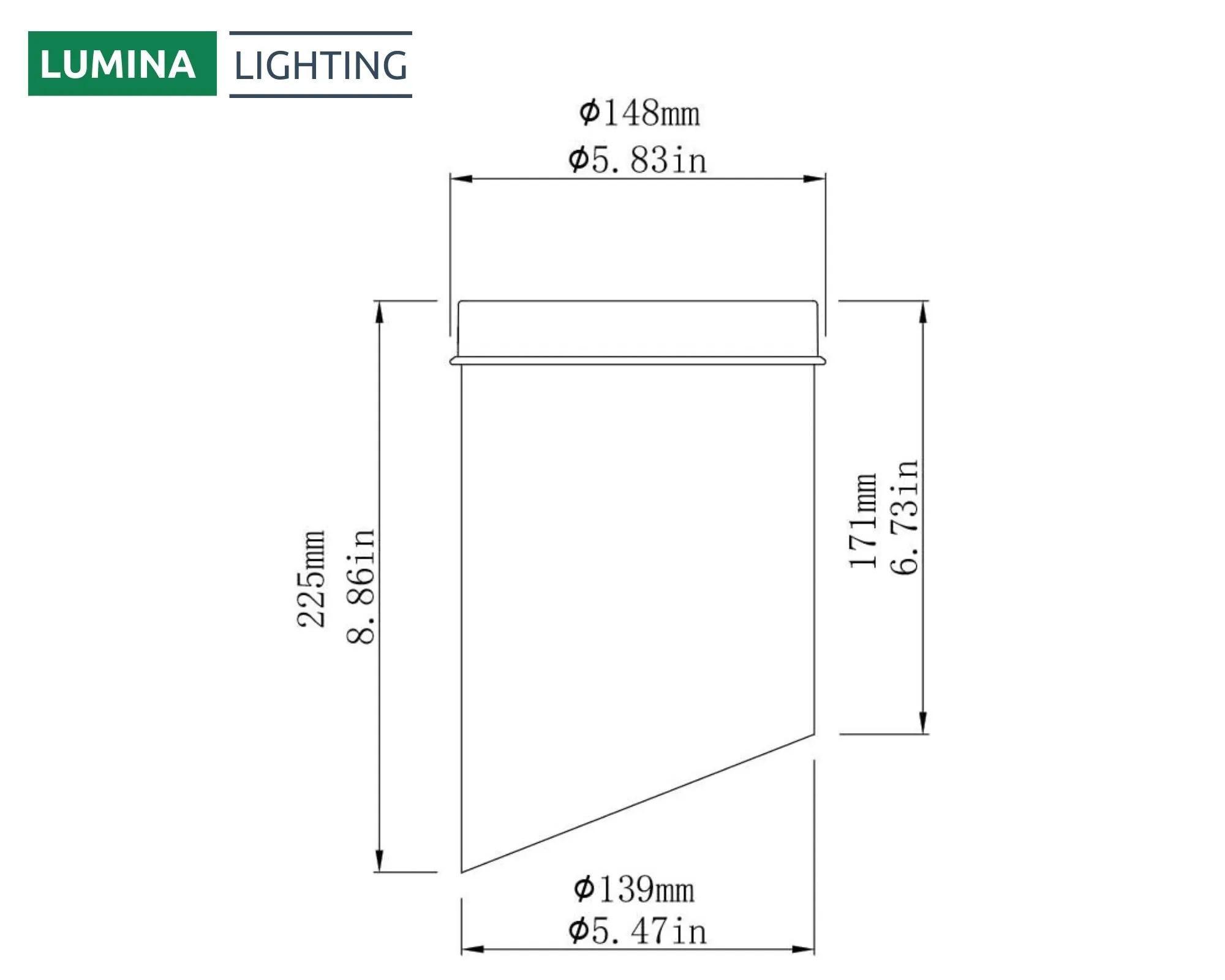 Lumina Lighting® Low Voltage Landscape Well Lights  | Adjustable Outdoor In-Ground Light (Brass, 2-Pack)