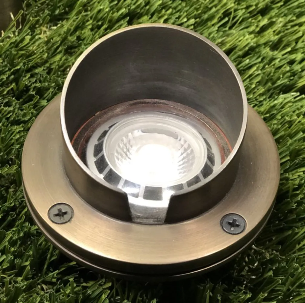 Marais Cast Brass LED In-Ground Well Light | Outdoor Landscape Lighting