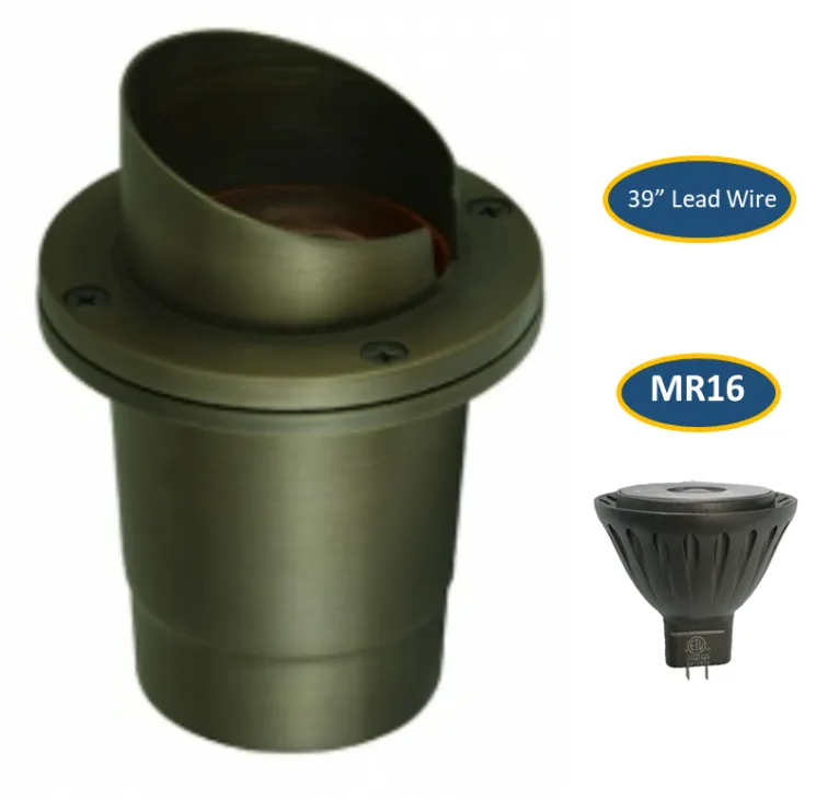 Marais Cast Brass LED In-Ground Well Light | Outdoor Landscape Lighting