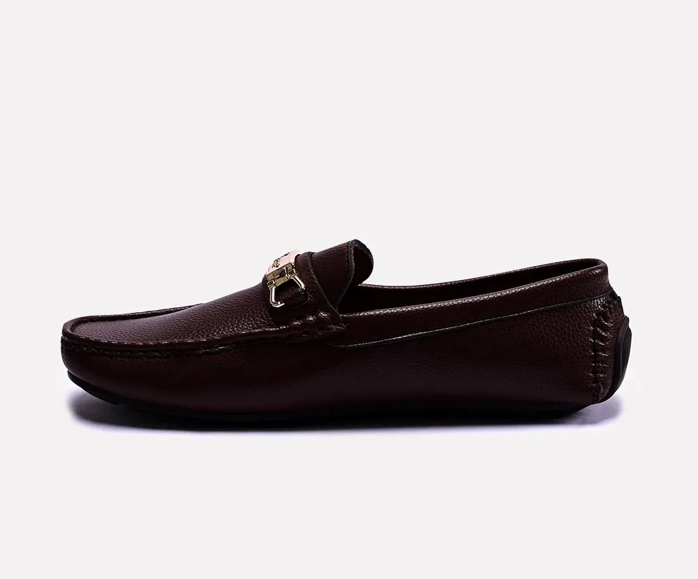 Mark Dark Brown Loafers 0130796