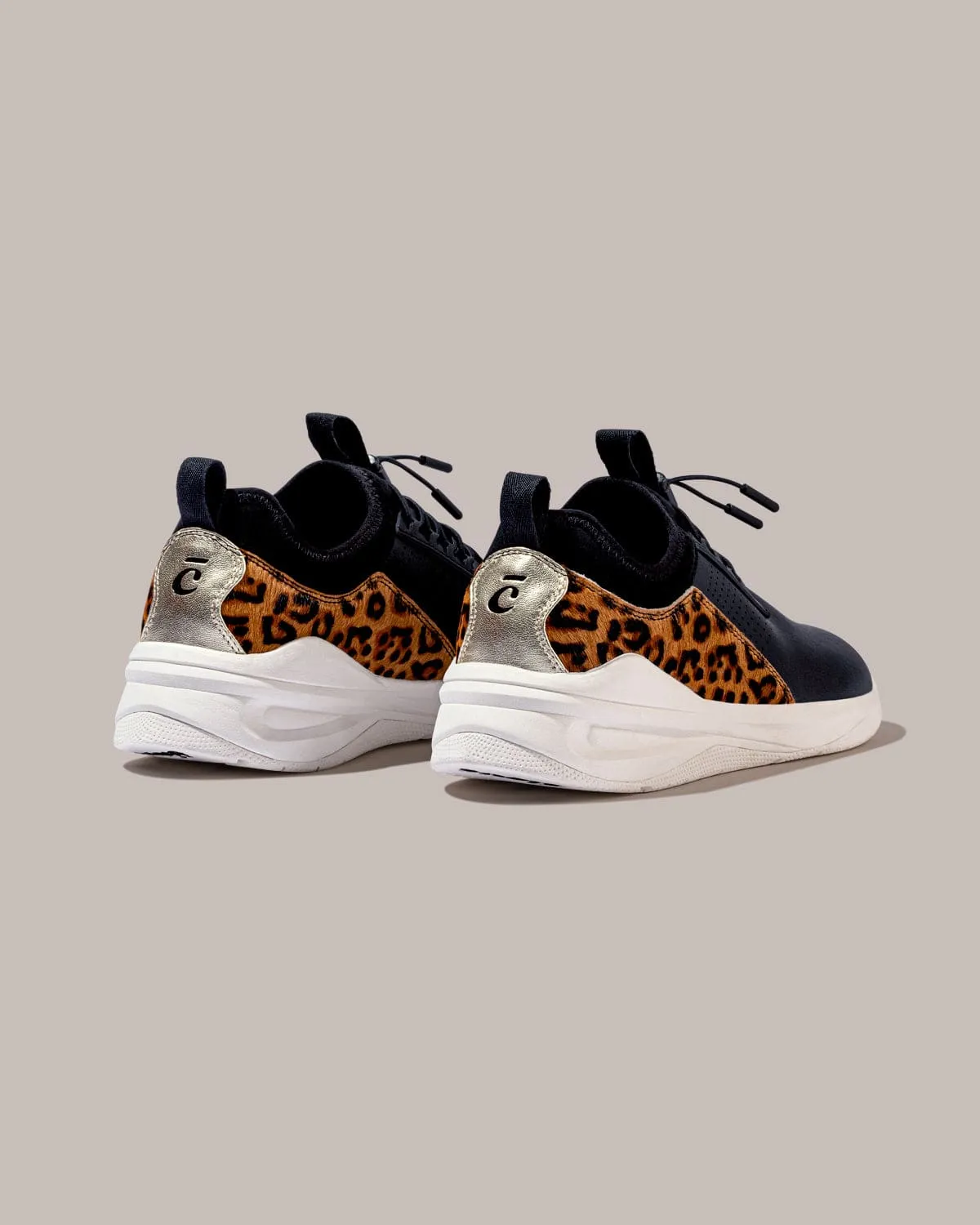 Men's Classic LX - Black / White Leopard