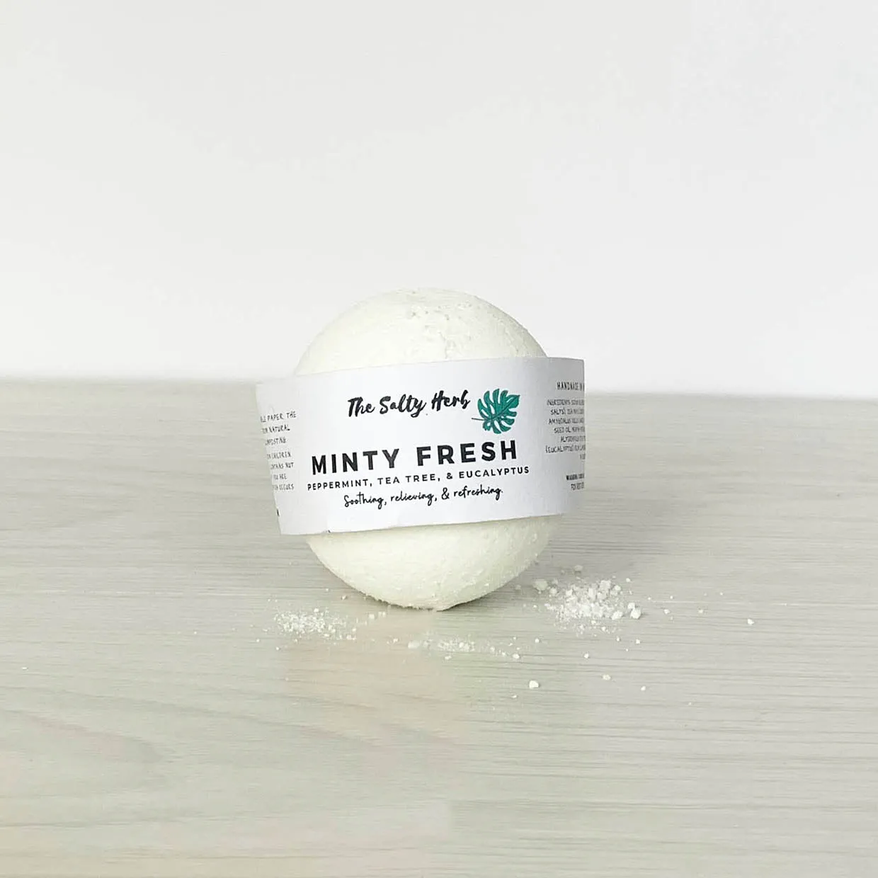 Minty Fresh Bath Bomb