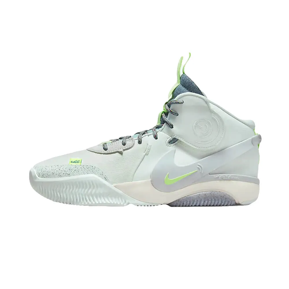 Nike Air Deldon "Together We Fly" Basketball Shoes, Green/Ivory