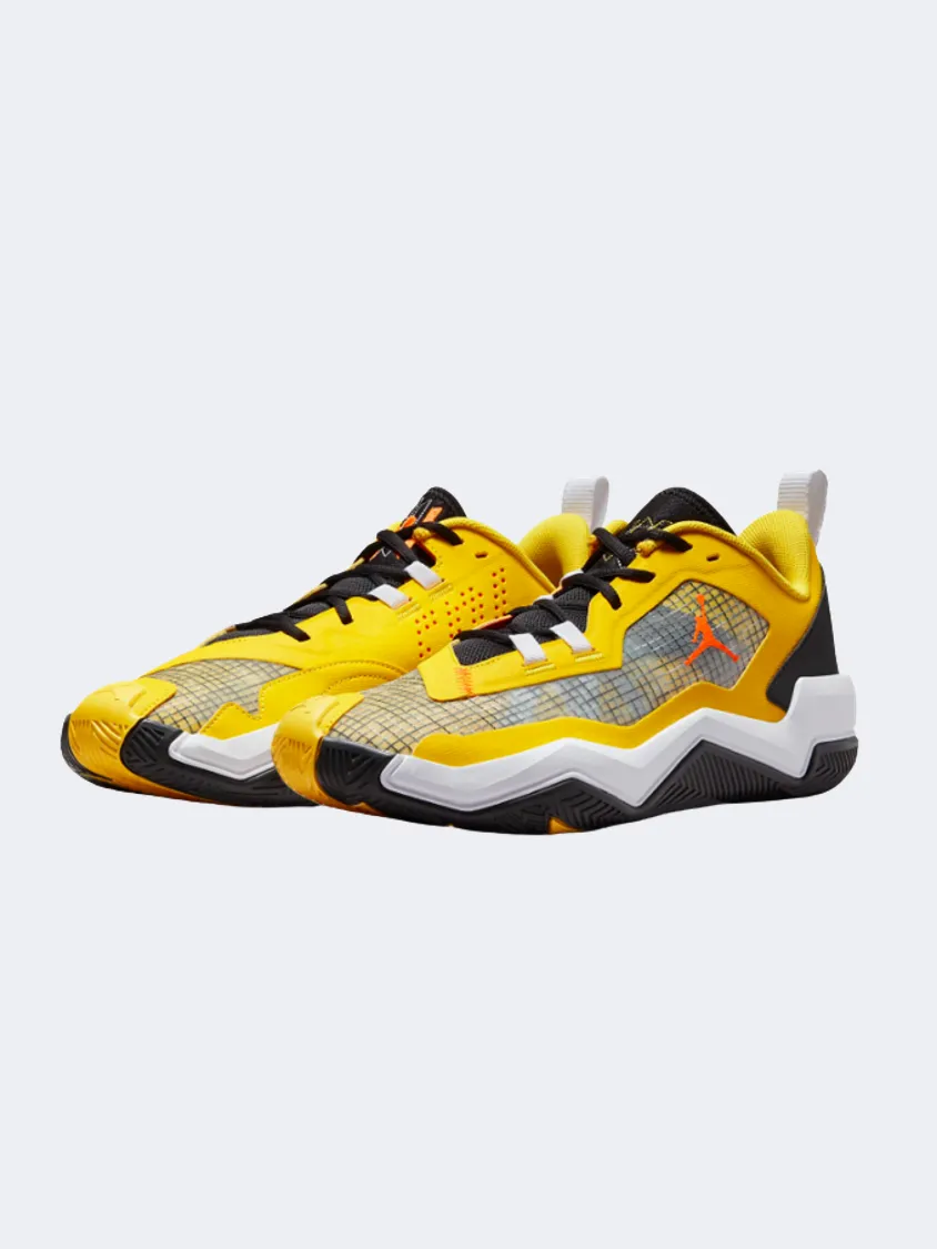 Nike Jordan One Take 4 Men Basketball Shoes Yellow/Black