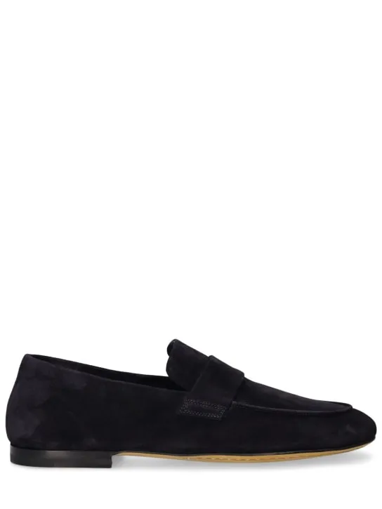 Officine Creative   Airto suede leather loafers 