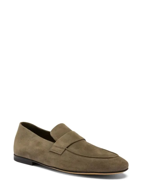 Officine Creative   Airto suede leather loafers 