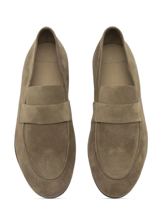 Officine Creative   Airto suede leather loafers 