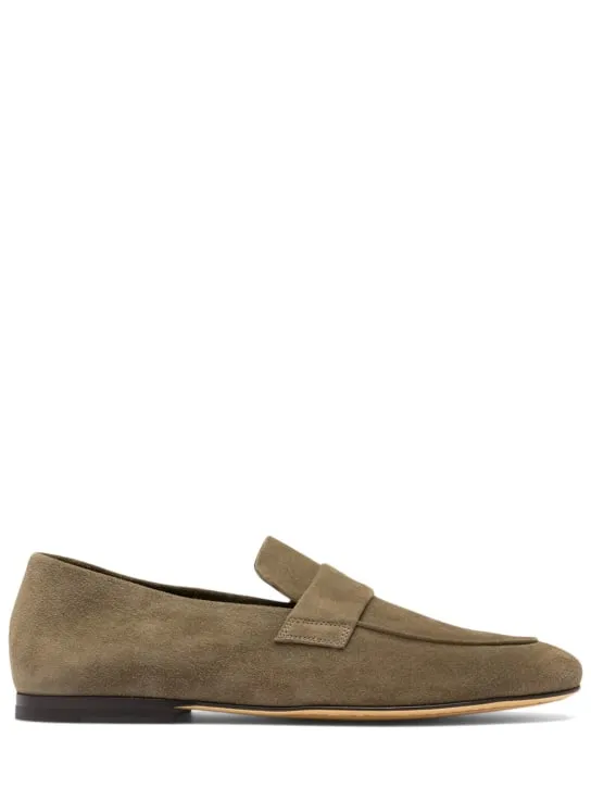 Officine Creative   Airto suede leather loafers 