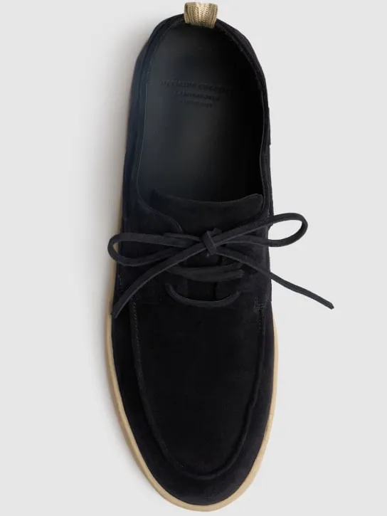 Officine Creative   Herbie suede leather loafers 