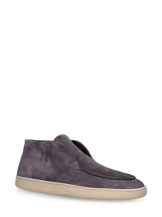 Officine Creative   Herbie suede leather loafers 