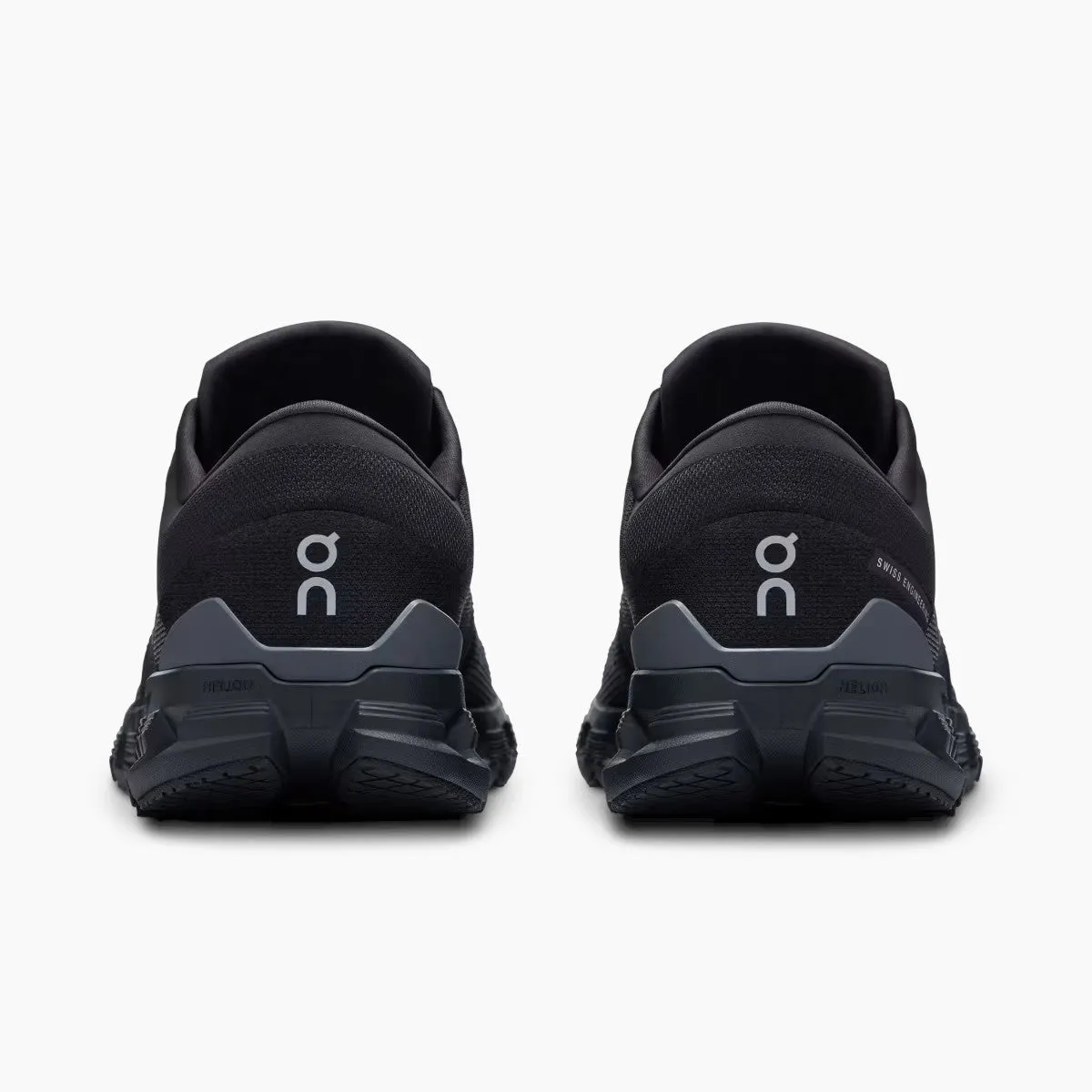 On Running Mens Cloud X 4 Sneakers in Black Eclipse