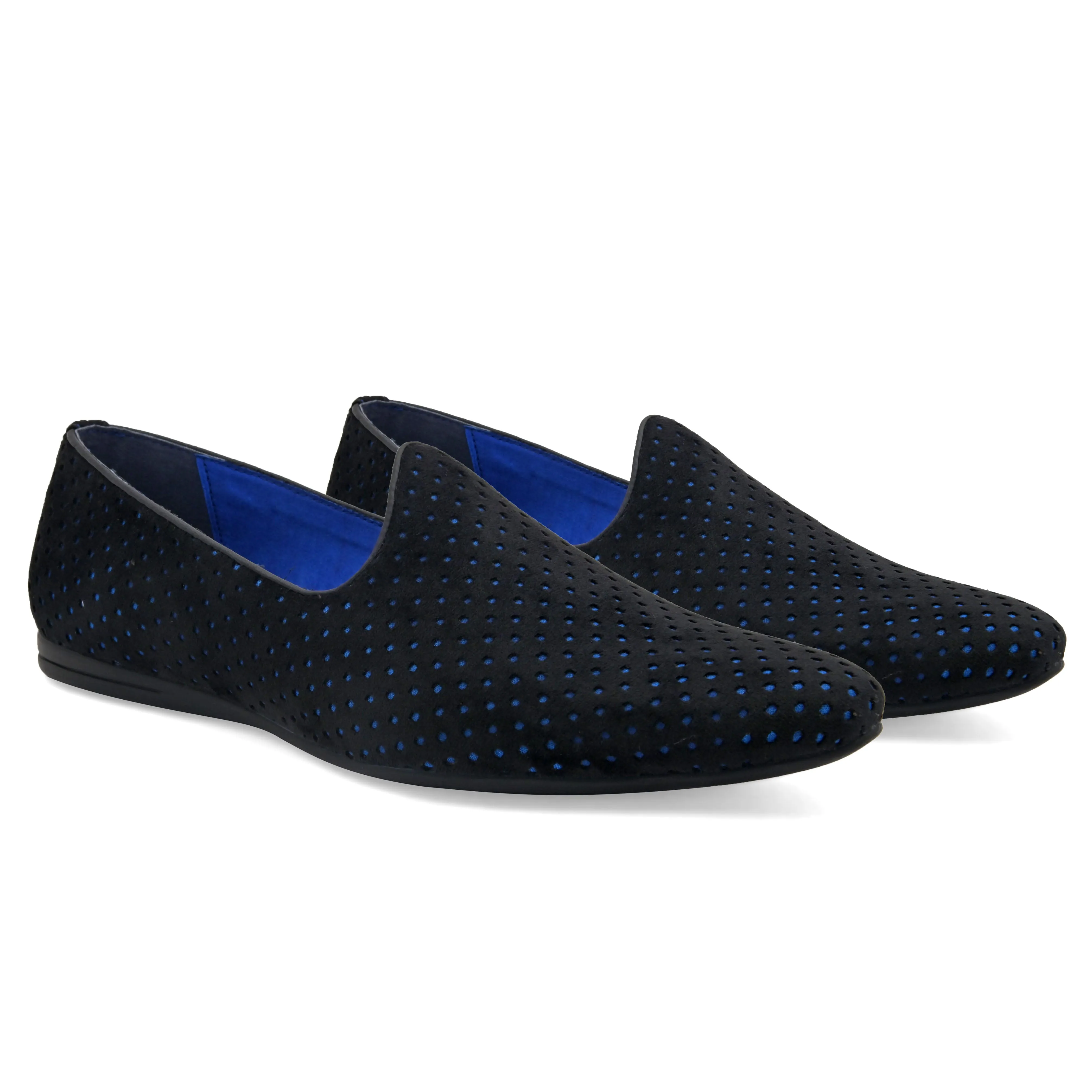 Ophelia Black-Blue Loafers