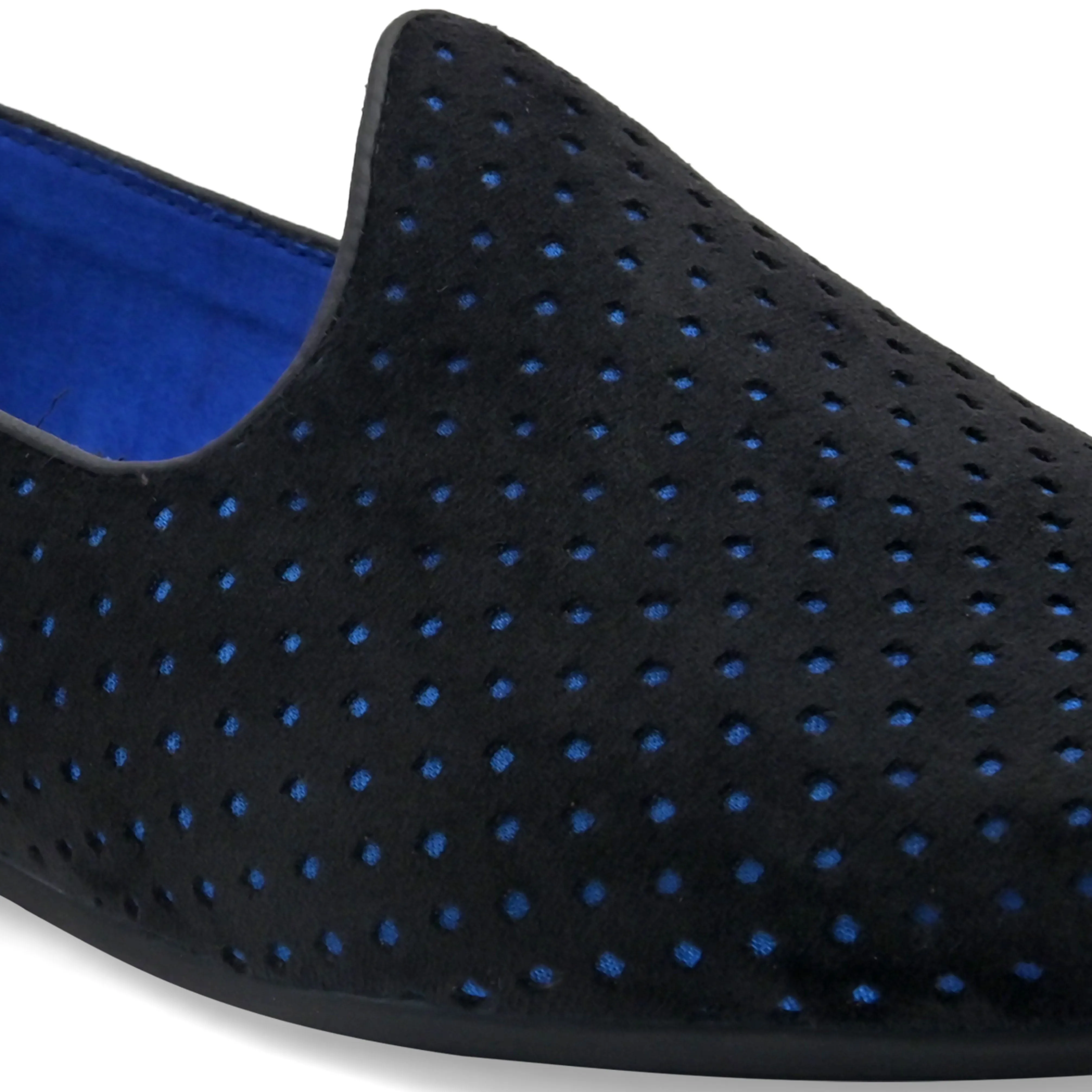 Ophelia Black-Blue Loafers