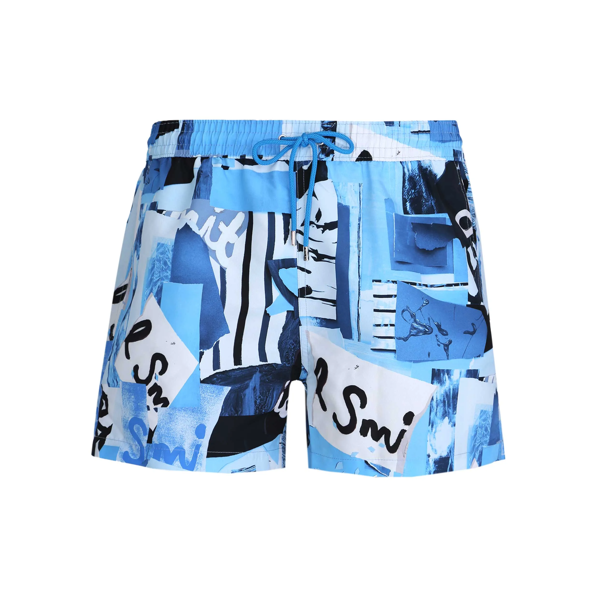 Paul Smith PPR Collage Swim Short in Blue