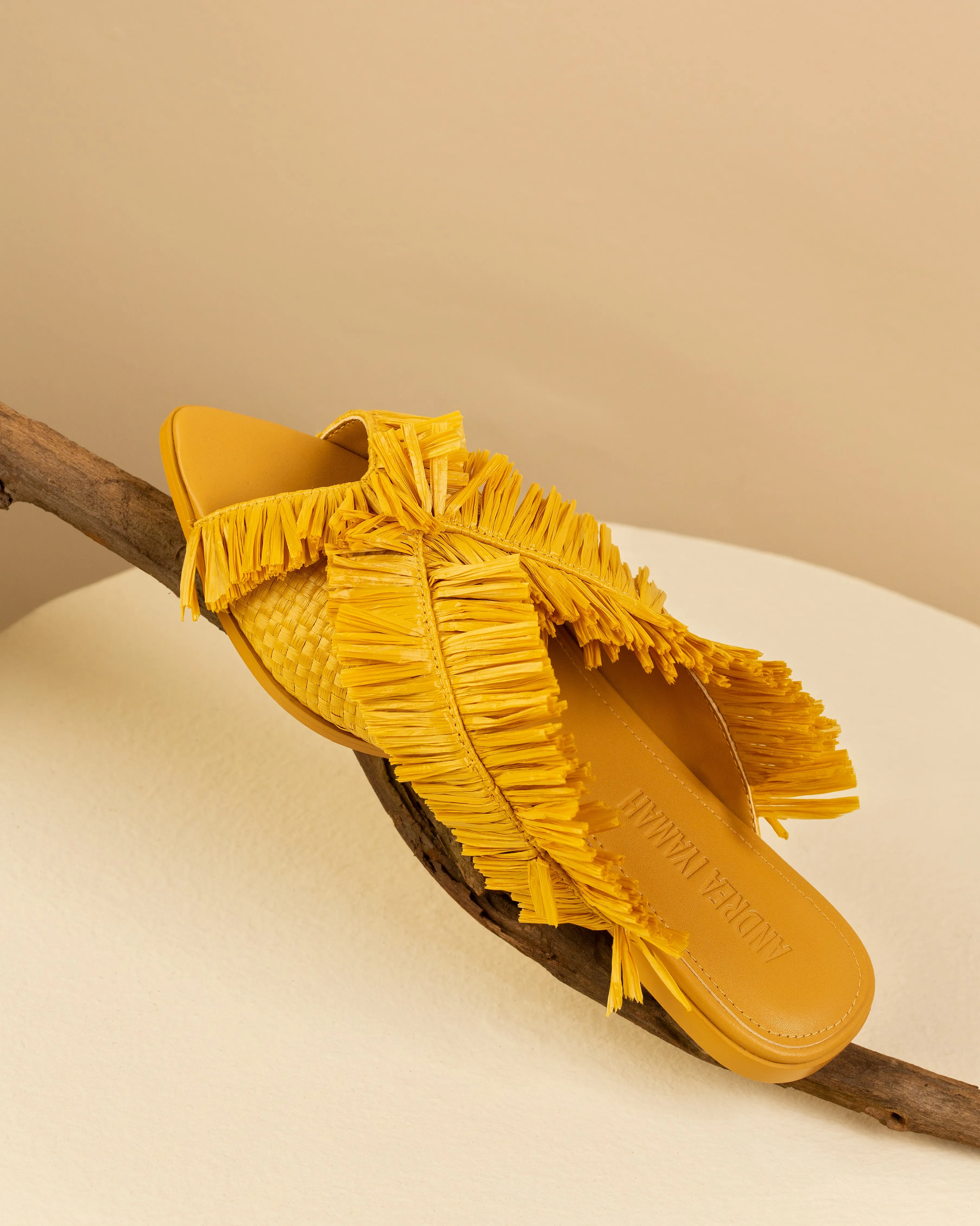 POLA SLIPPERS - MUSTARD