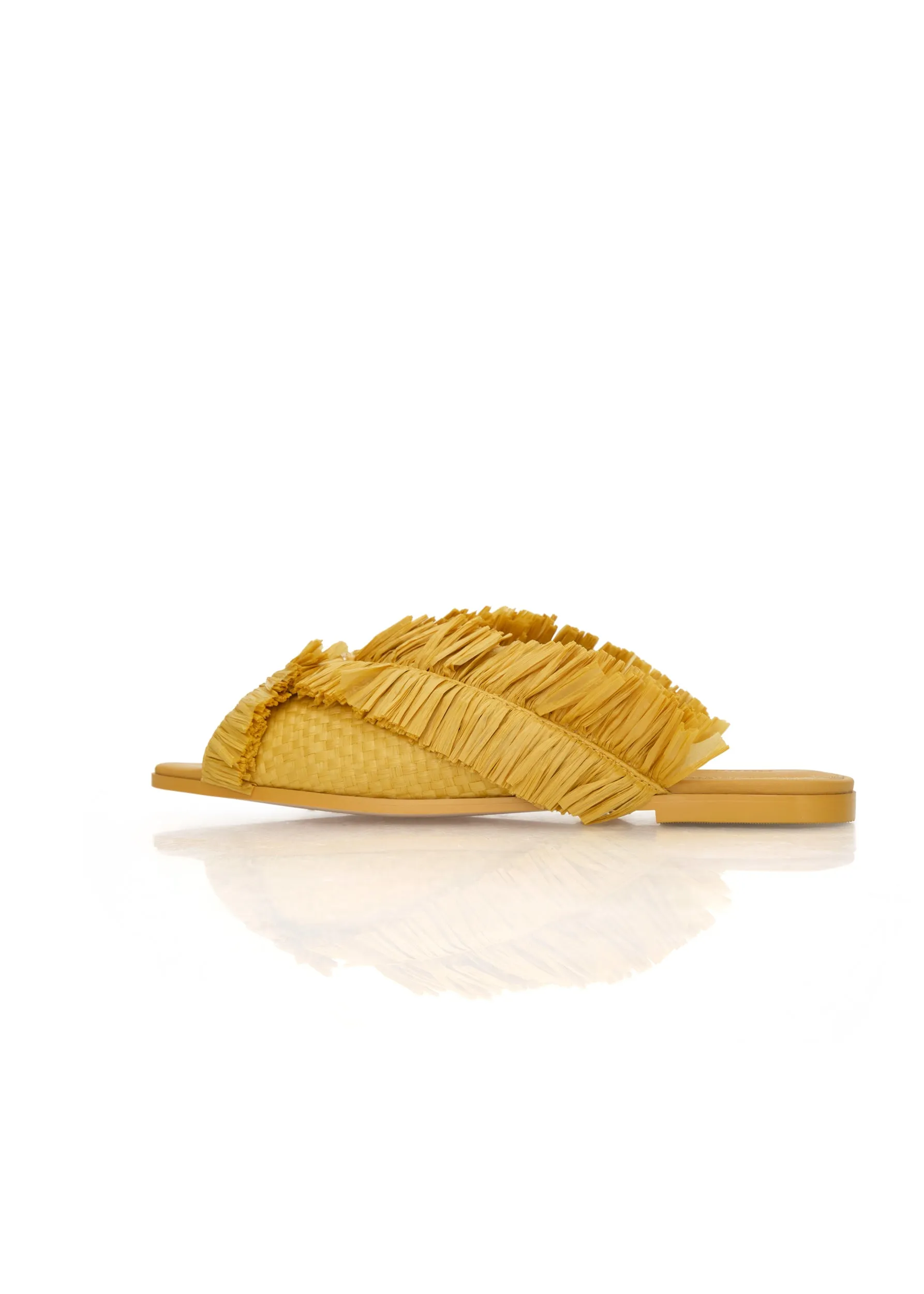 POLA SLIPPERS - MUSTARD