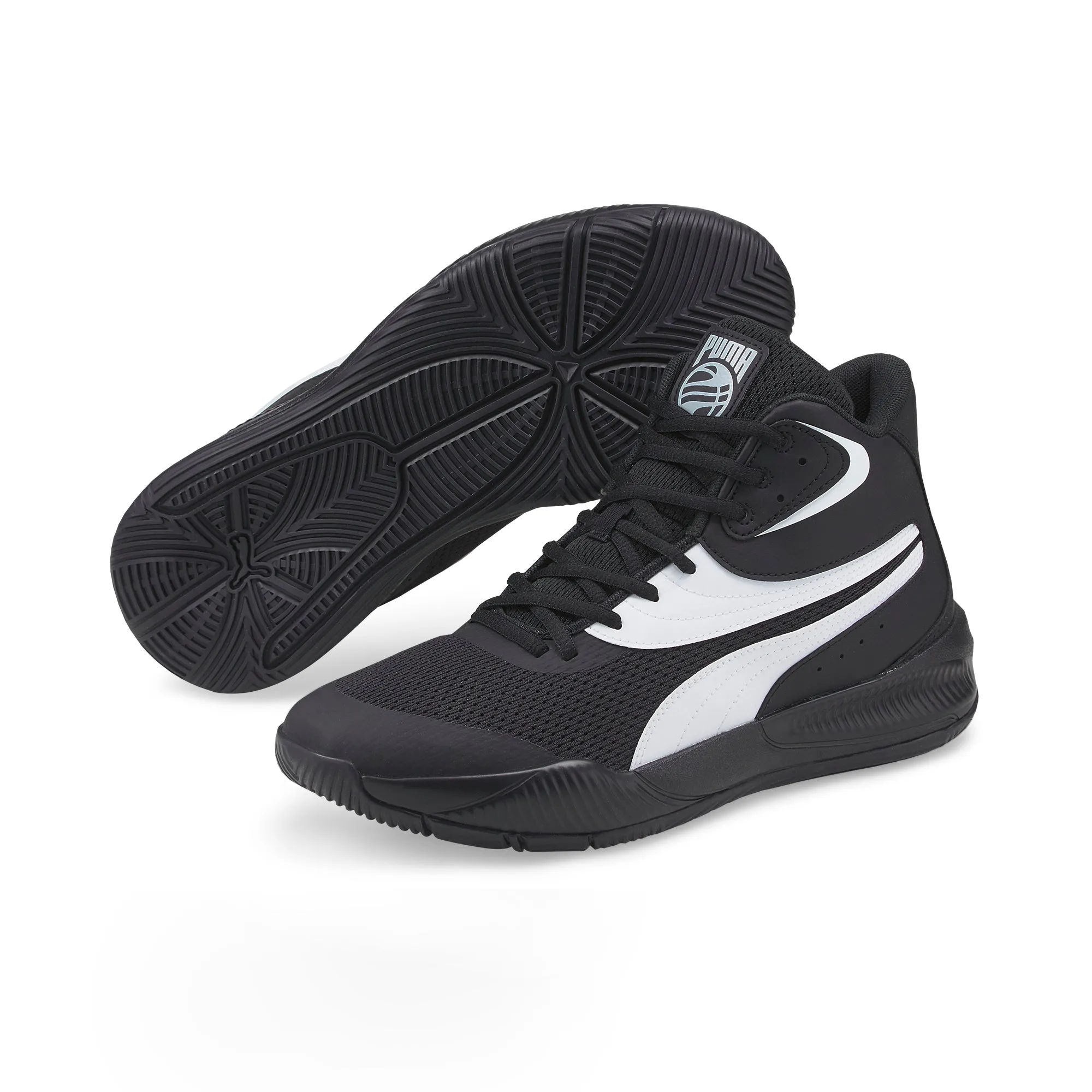 Puma Senior Triple Mid 376451-09 Basketball Shoes