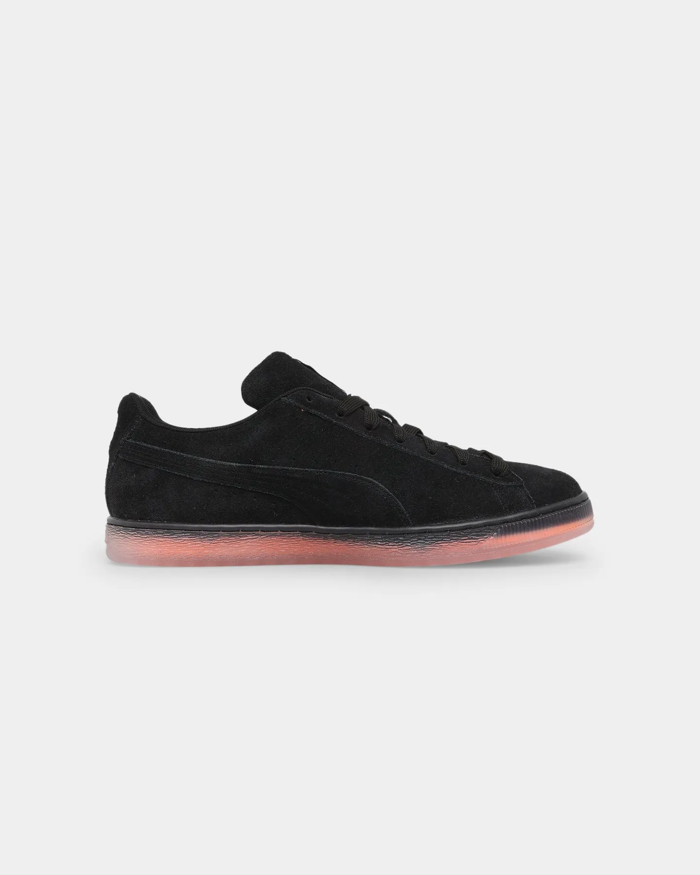 Puma Suede Displaced Basketball Shoes Puma Black-Neon