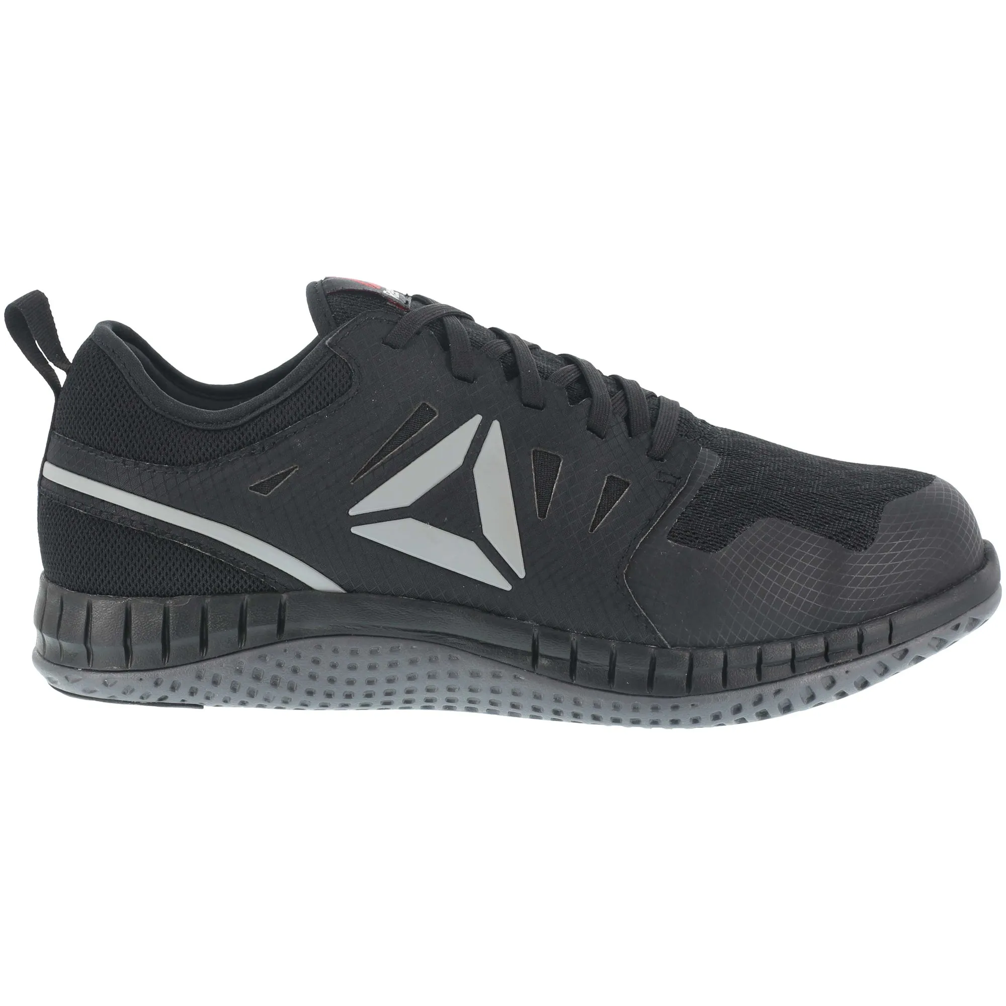 Reebok Womens Black/Dark Grey Mesh Work Shoes Zprint ST