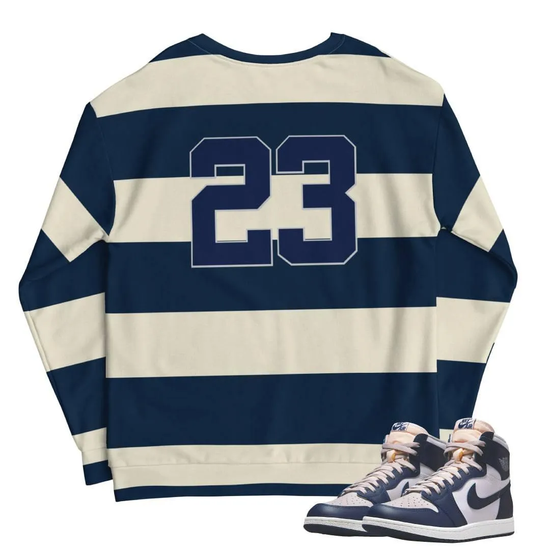 Retro 1 High 85 Georgetown Rugby Crew