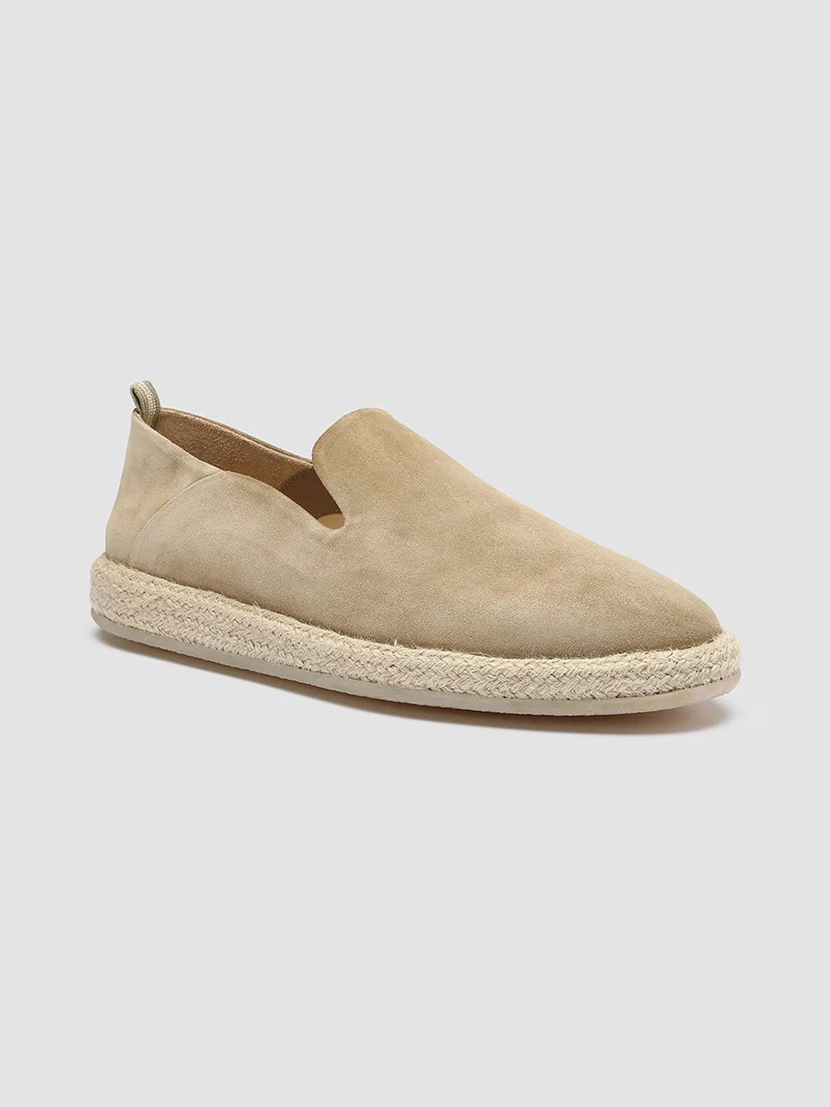 ROPED 002 - Brown Suede Slip ons