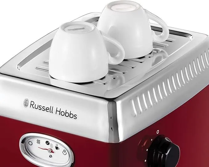 Russell Hobbs Retro Espresso Coffee Machine 28250-56