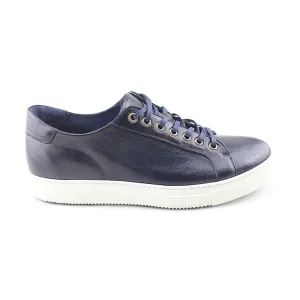 Sneakers Vibram in pelle blu