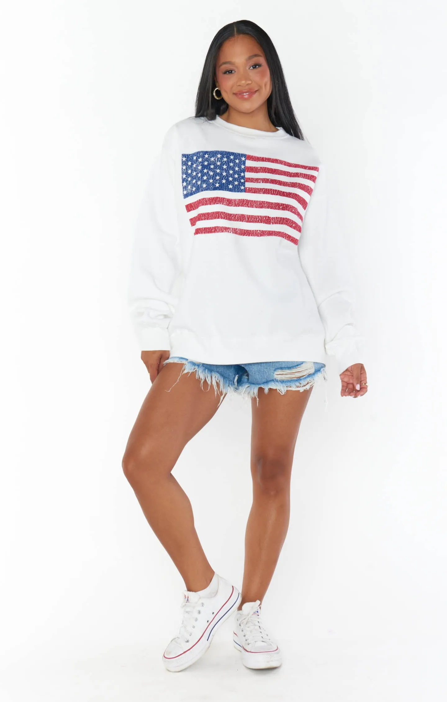 Stanley Sweatshirt ~ American Flag Graphic