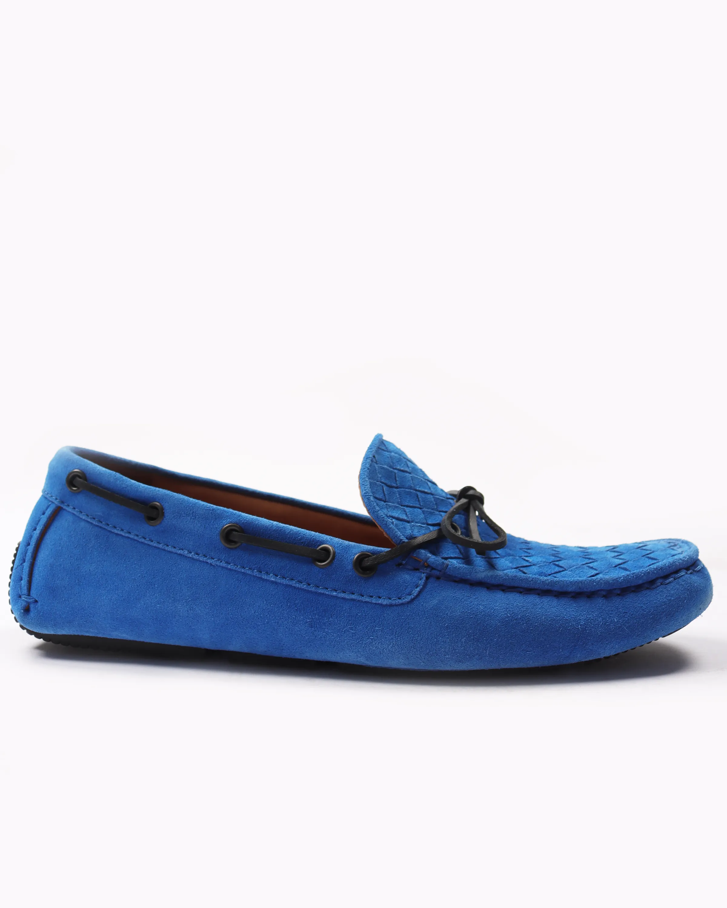 Suede Intrecciato Loafers