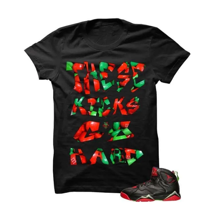 These Kicks Go Hard Marvin The Martian 2 Black T Shirt