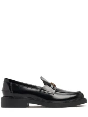 Tod&#x27;s   20mm Leather chain loafers 