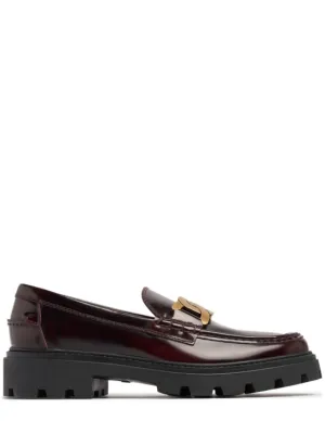 Tod&#x27;s   30mm Leather chain loafers 