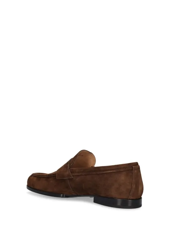 Tod&#x27;s   Amalfi suede loafers 