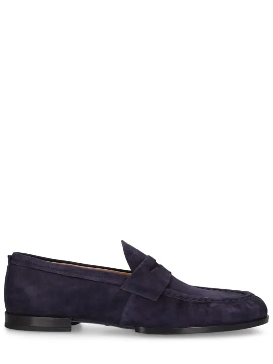 Tod&#x27;s   Amalfi suede loafers 